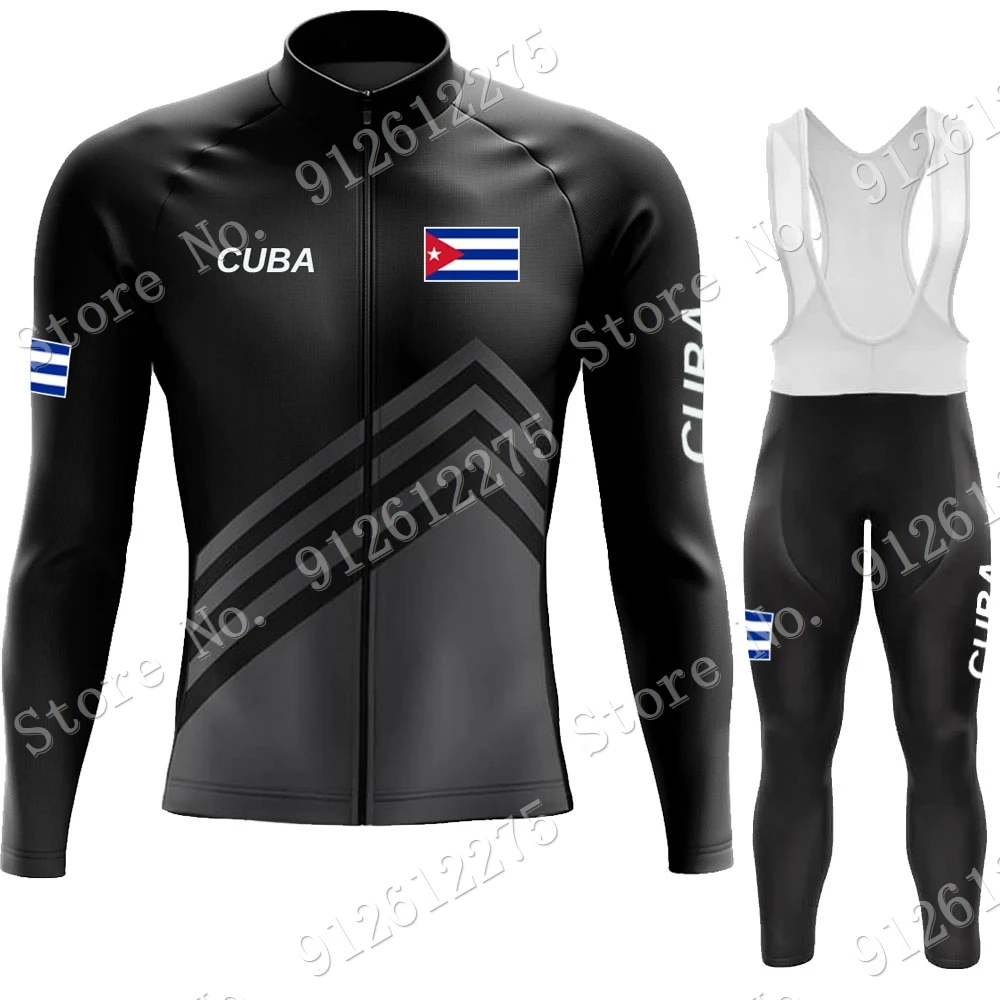 Bib Long Sleeve - Maglia da ciclismo Cuba Set abbigliamento