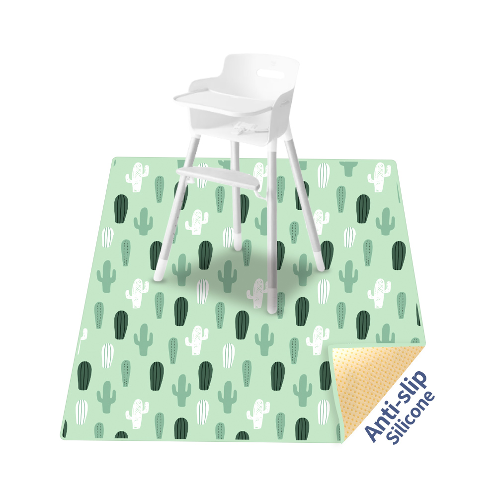 Highchair Splash Mat - HappyFlute Tappetino antispruzzo per sotto seggiolone/artigianato