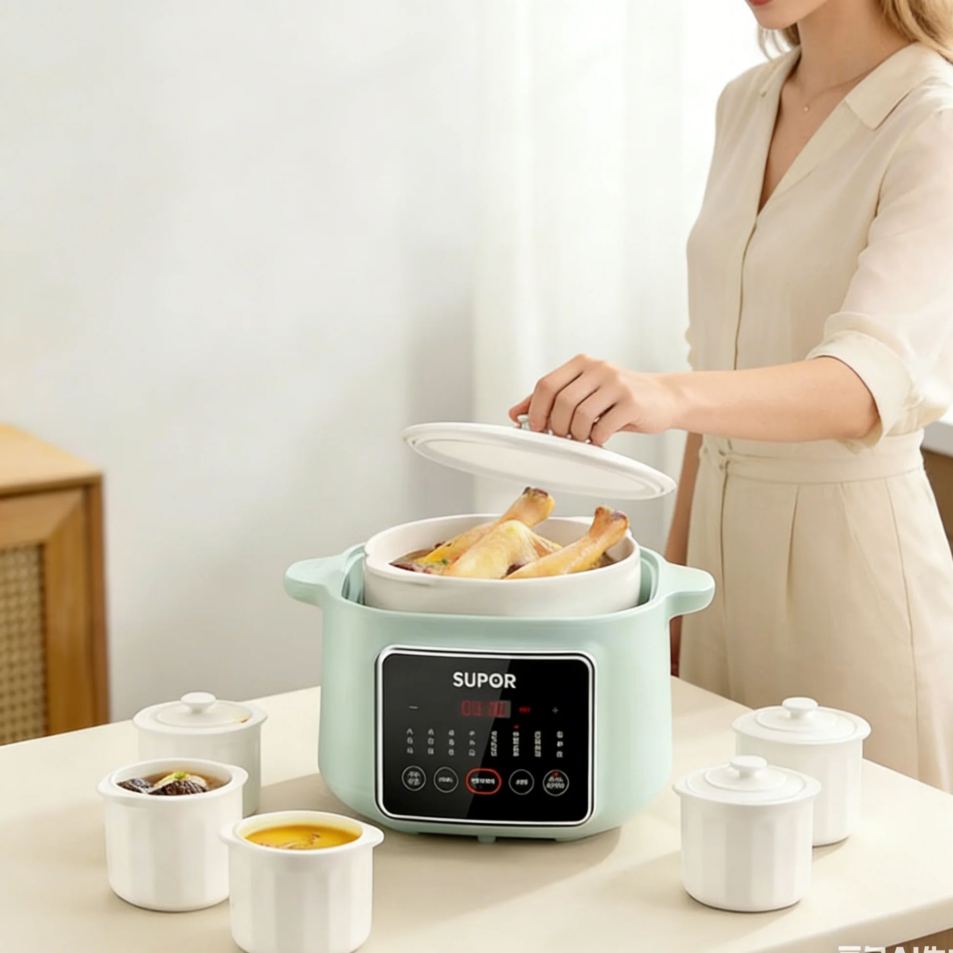 Baby Kitchen Food - SUPOR Pentola a cottura lenta multifunzionale