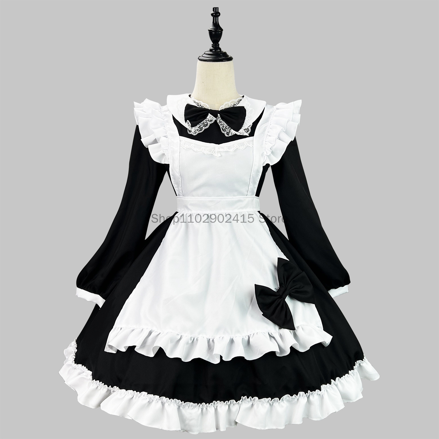 Bib Long Sleeve - Cameriera giapponese Cosplay Cute Lolita Party