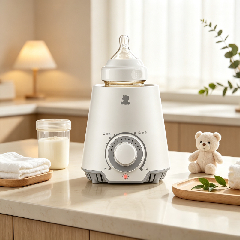Dry Food Baby - Scaldabiberon Multifunzionale, Riscaldamento a Temperatura Costante