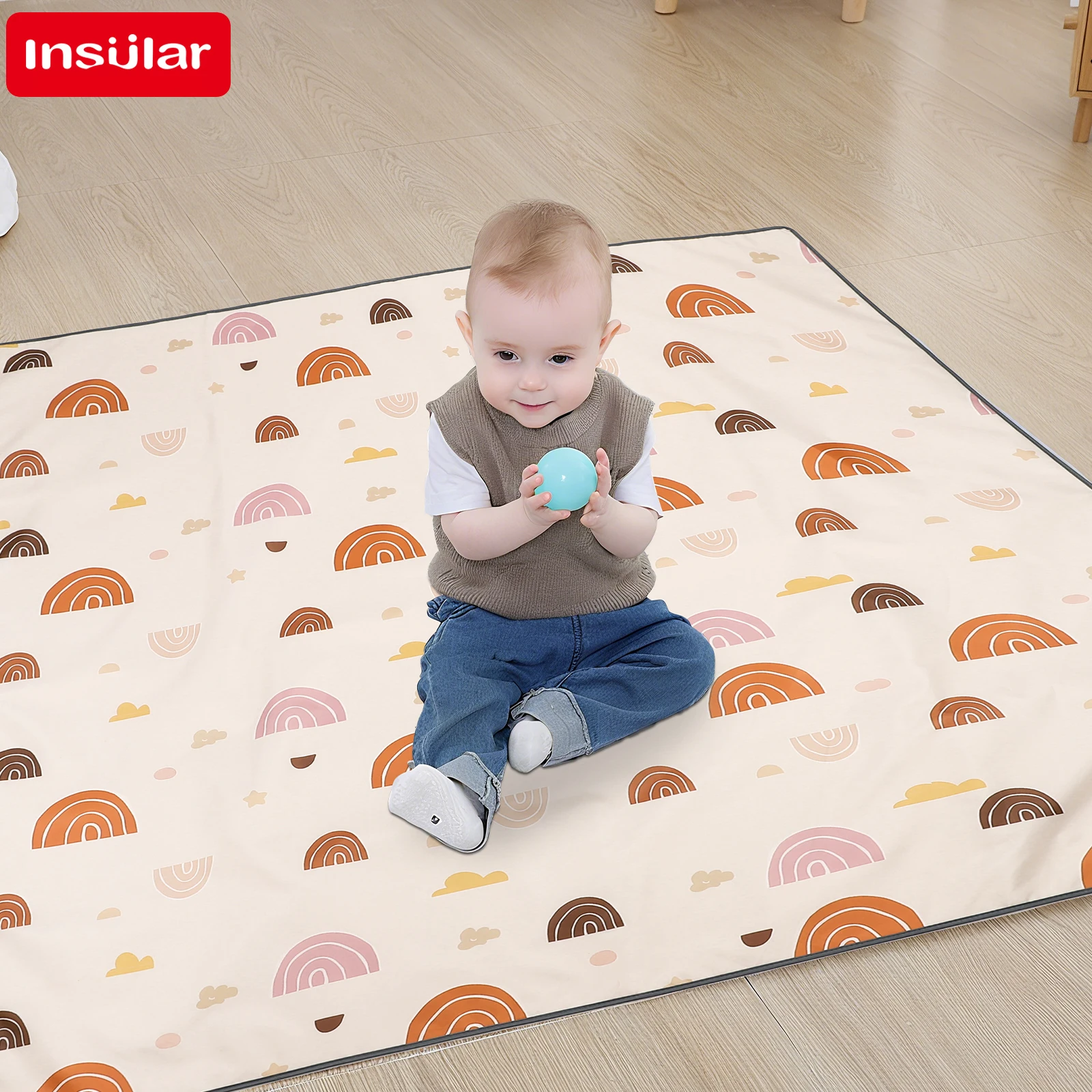Highchair Splash Mat - Per bambini sotto seggiolone Splash Pad