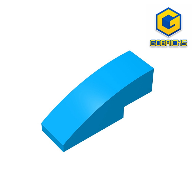 Lego Set Creator - Gobricks 11477 10 Pezzi Mattoncini Curvi