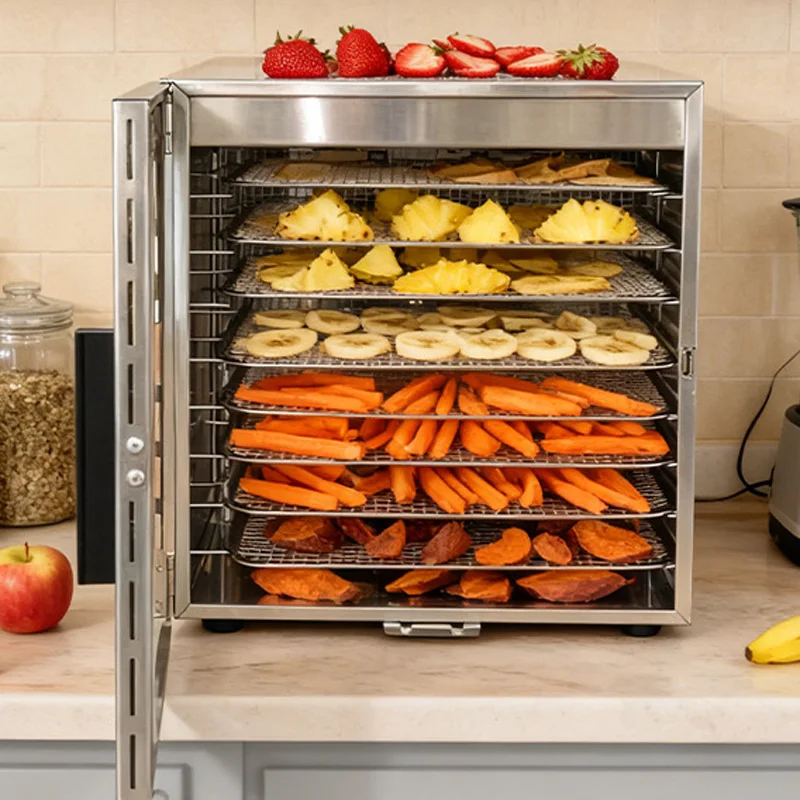 Dry Food Baby - Essiccatore per Alimenti Domestico a 8