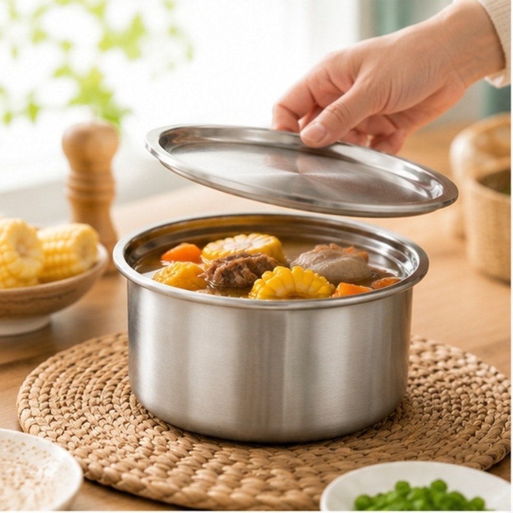 Baby Food Options - Ciotola in Acciaio Inossidabile 304 con