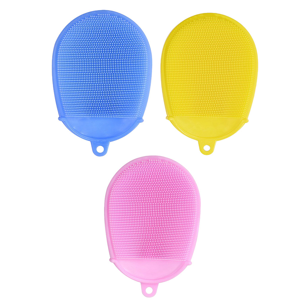 Dry Food Baby - Set di 3 Spazzole da Bagno