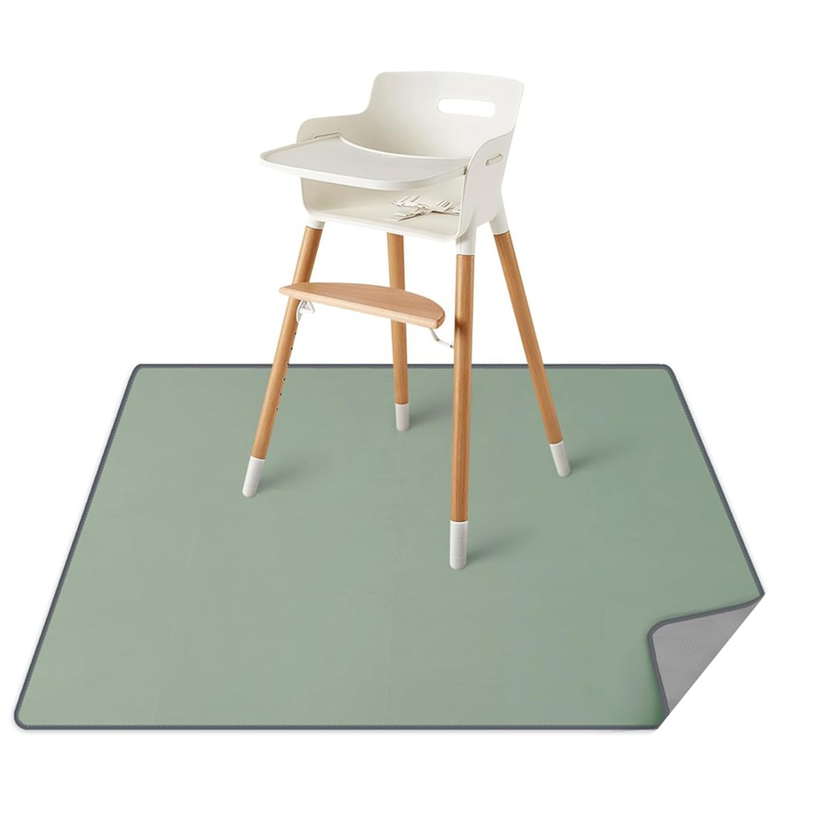Highchair Splash Mat - Grande Sconto Tappetino Antimacchia per Bambini