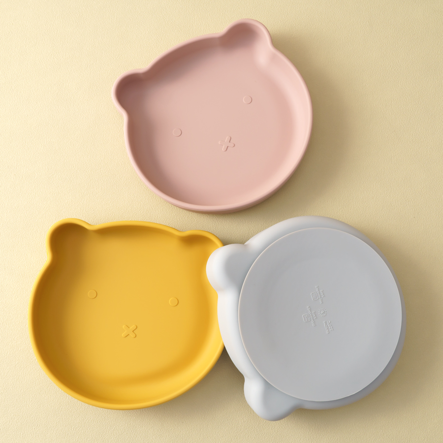 Baby Food Quantity - 1PC Piatti per bambini in silicone