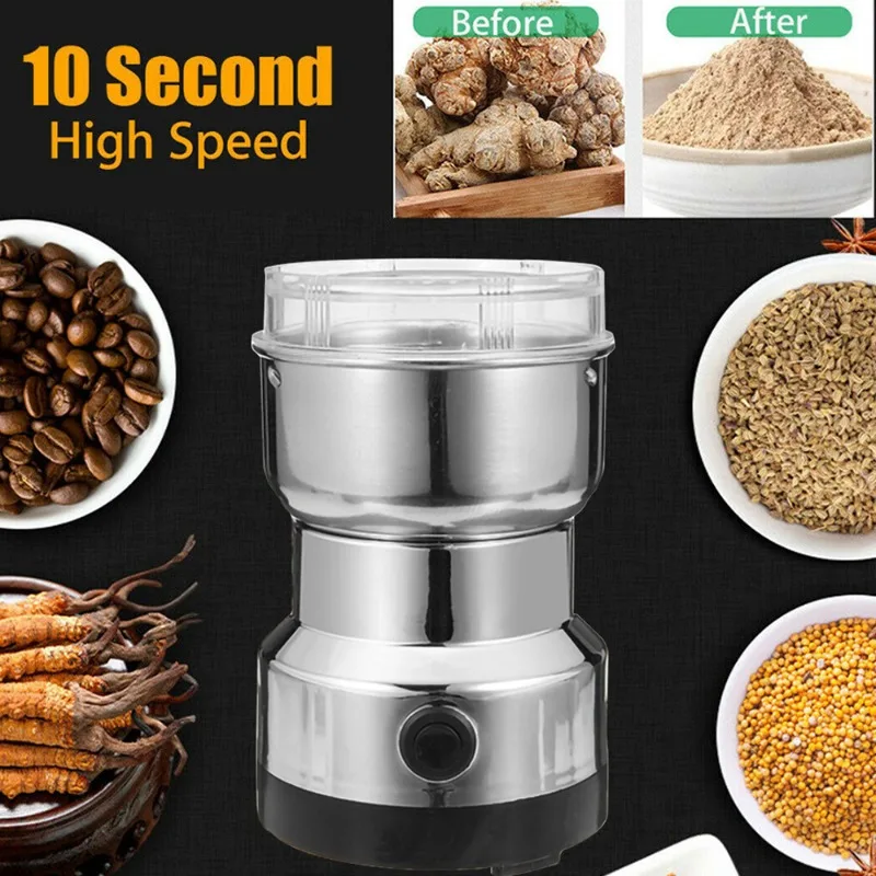 Baby Kitchen Food - Macinacaffè Elettrico 110V-220V per Casa e