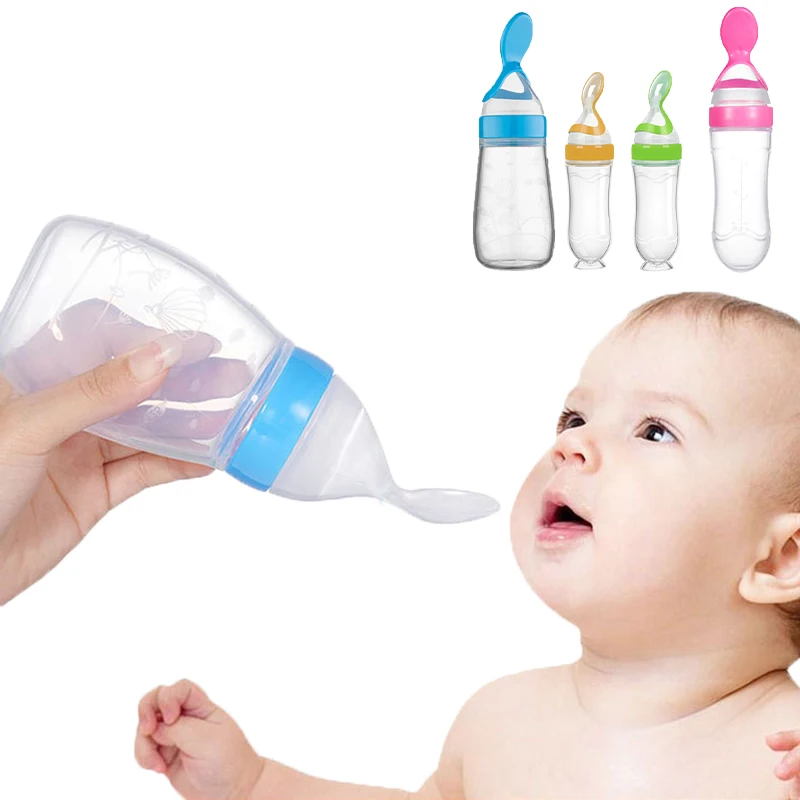 Baby Food Guide - Biberon sicuro per bambini Cucchiaio Bottiglia