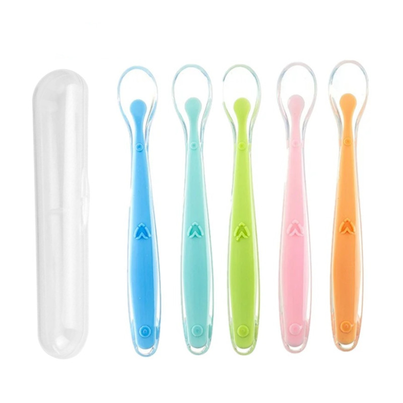 Baby Food Guide - Cucchiai in silicone per bambini senza