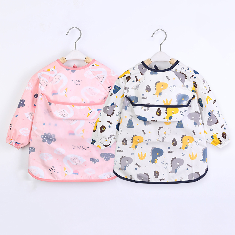Bib Long Sleeve - Bavaglini per bambini Sciarpa impermeabile per