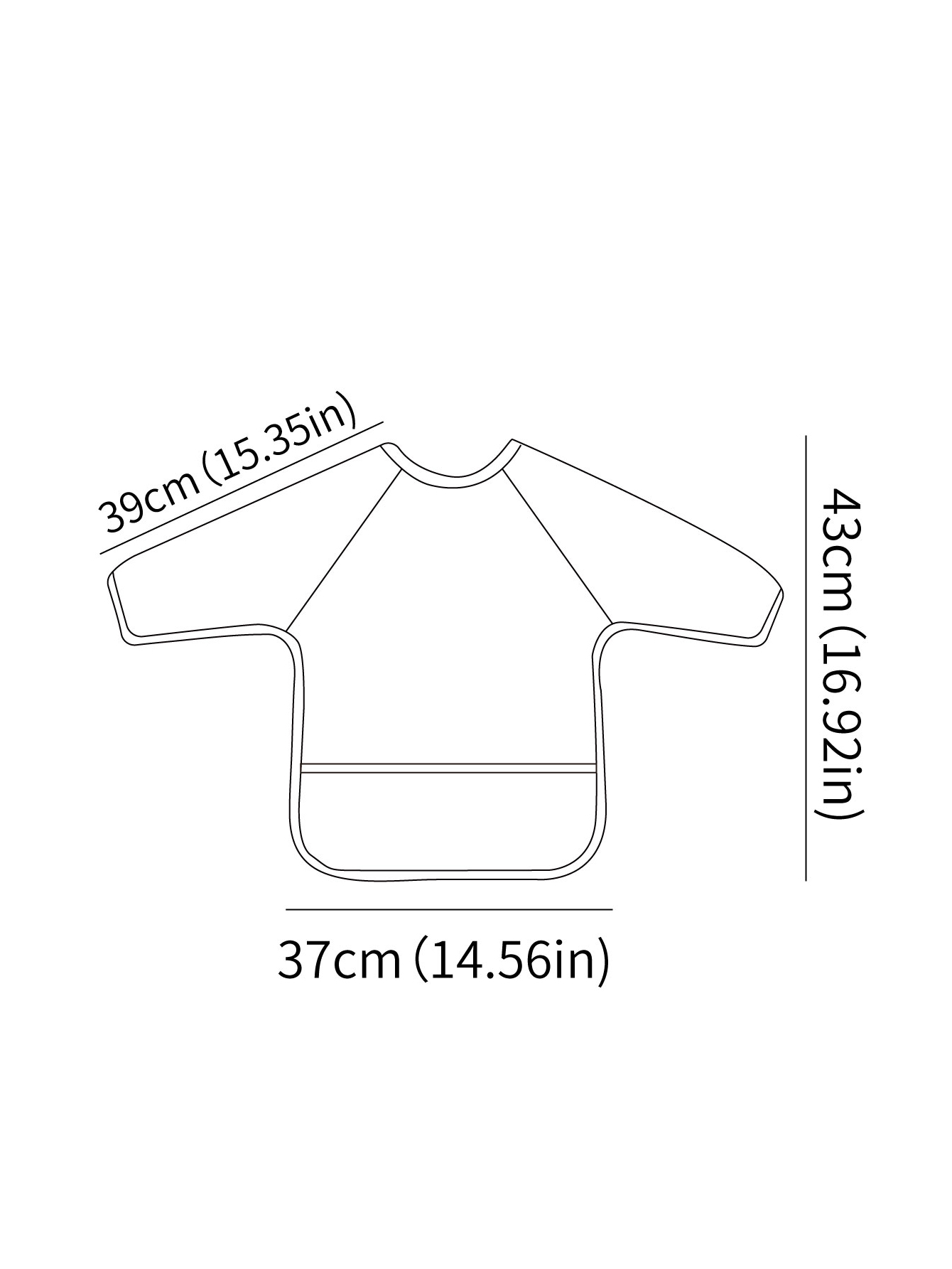 Bavaglini impermeabili da 1 pe - Bib Long Sleeve recensione e prezzo