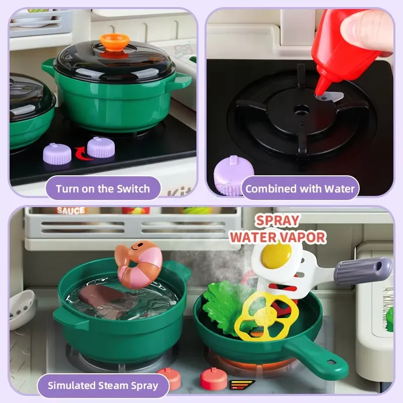 Set Cucina Giocattolo Grande 9 - Baby Kitchen Food recensione e prezzo