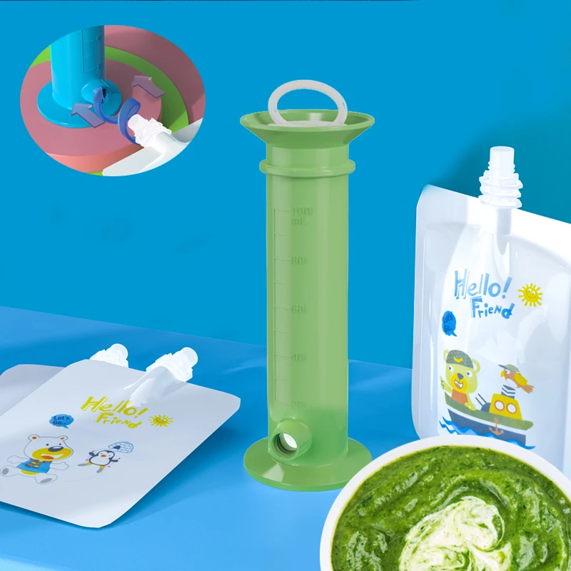 Dispenser di riempimento per p - Baby Food Pouches 1 Year Old recensione e prezzo
