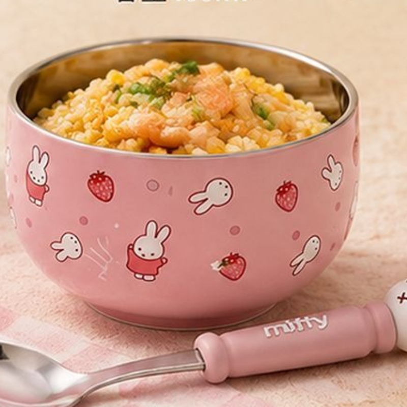 Cartoon Kawaii Miffy Ciotola i - Baby Food Japan recensione e prezzo