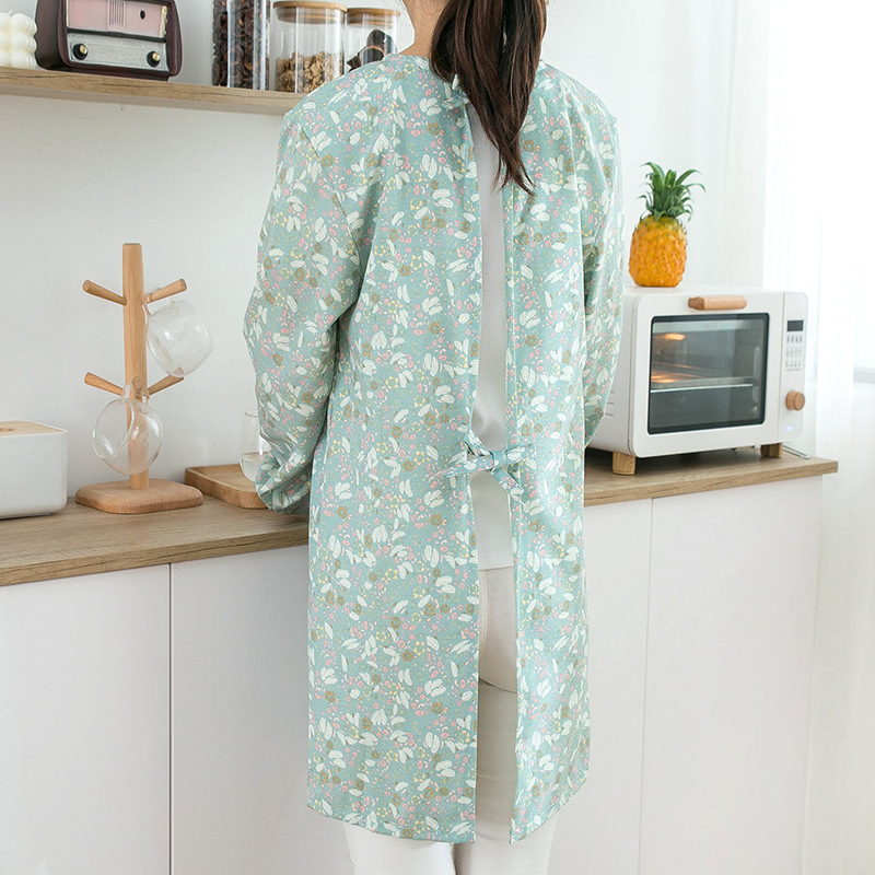 Grembiule da donna in cotone a - Bib Long Sleeve recensione e prezzo