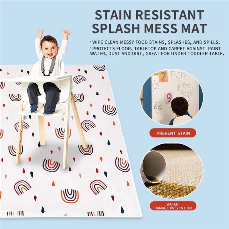 【OFFARE FLASH】 Tappetino antis - Highchair Splash Mat recensione e prezzo