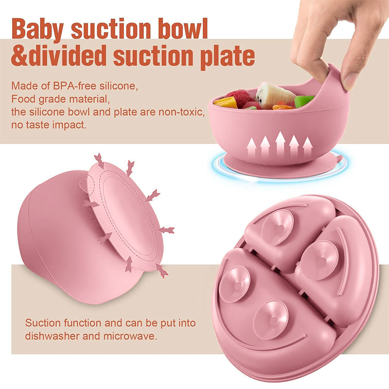 Set di stoviglie in silicone p - Baby Food Quantity recensione e prezzo