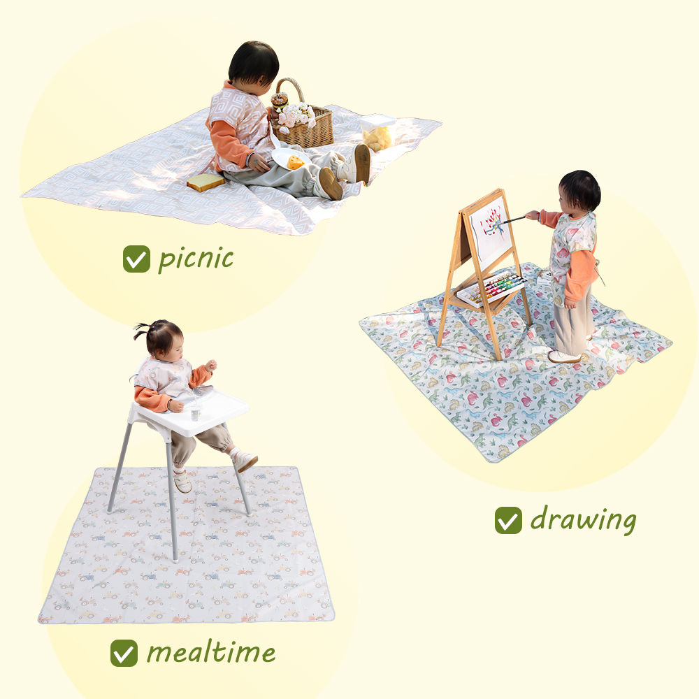 Elinfant 1 Pz Seggiolone per b - Highchair Splash Mat recensione e prezzo