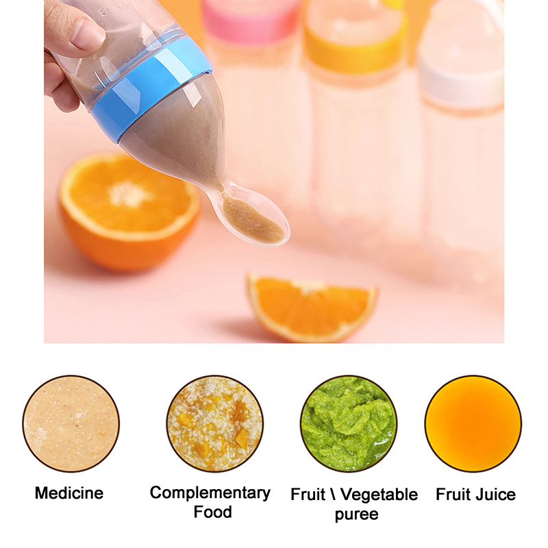 Spremere il biberon in silicon - Baby Food Guide recensione e prezzo