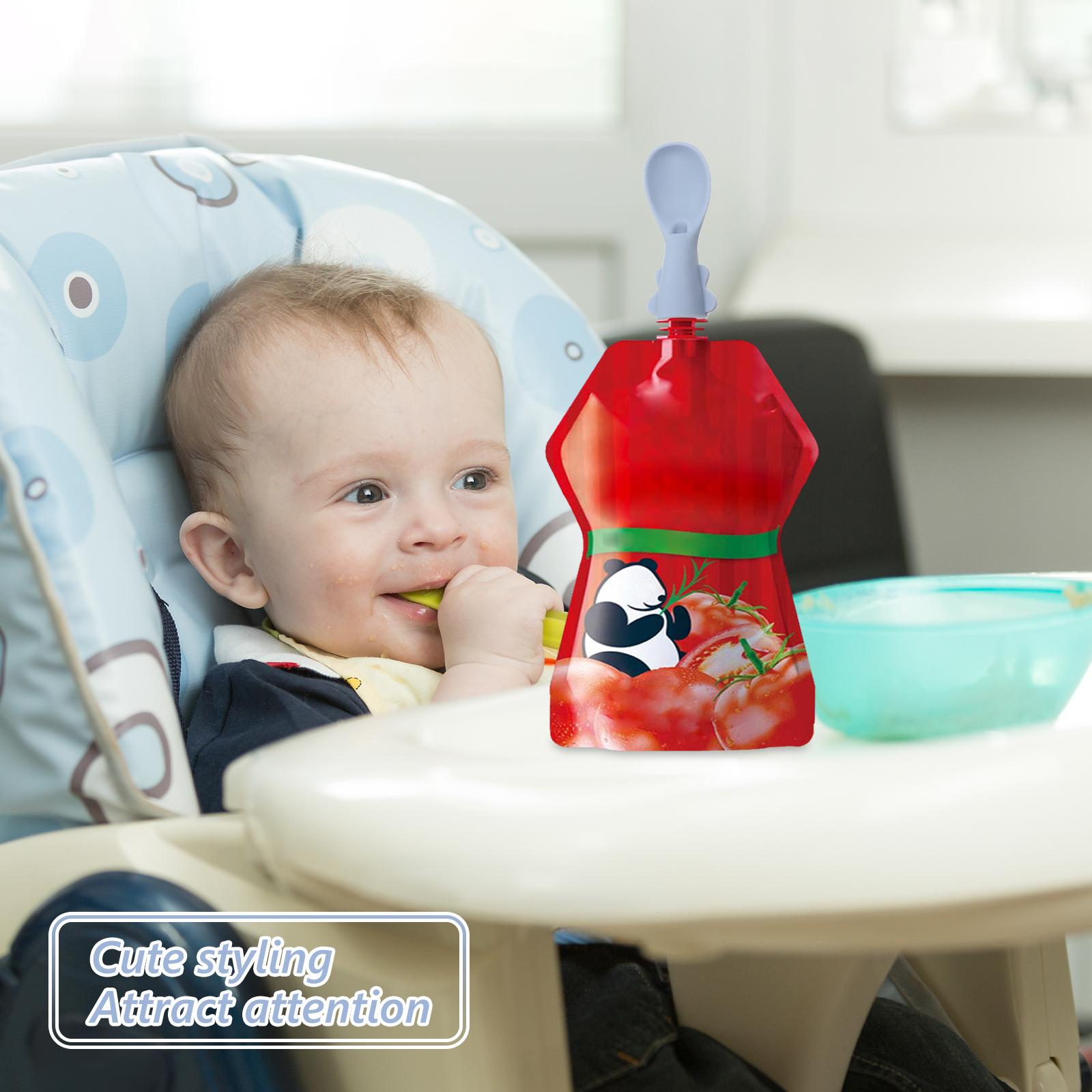 Set di cucchiai per borsa per  - Baby Food Pouches 1 Year Old recensione e prezzo