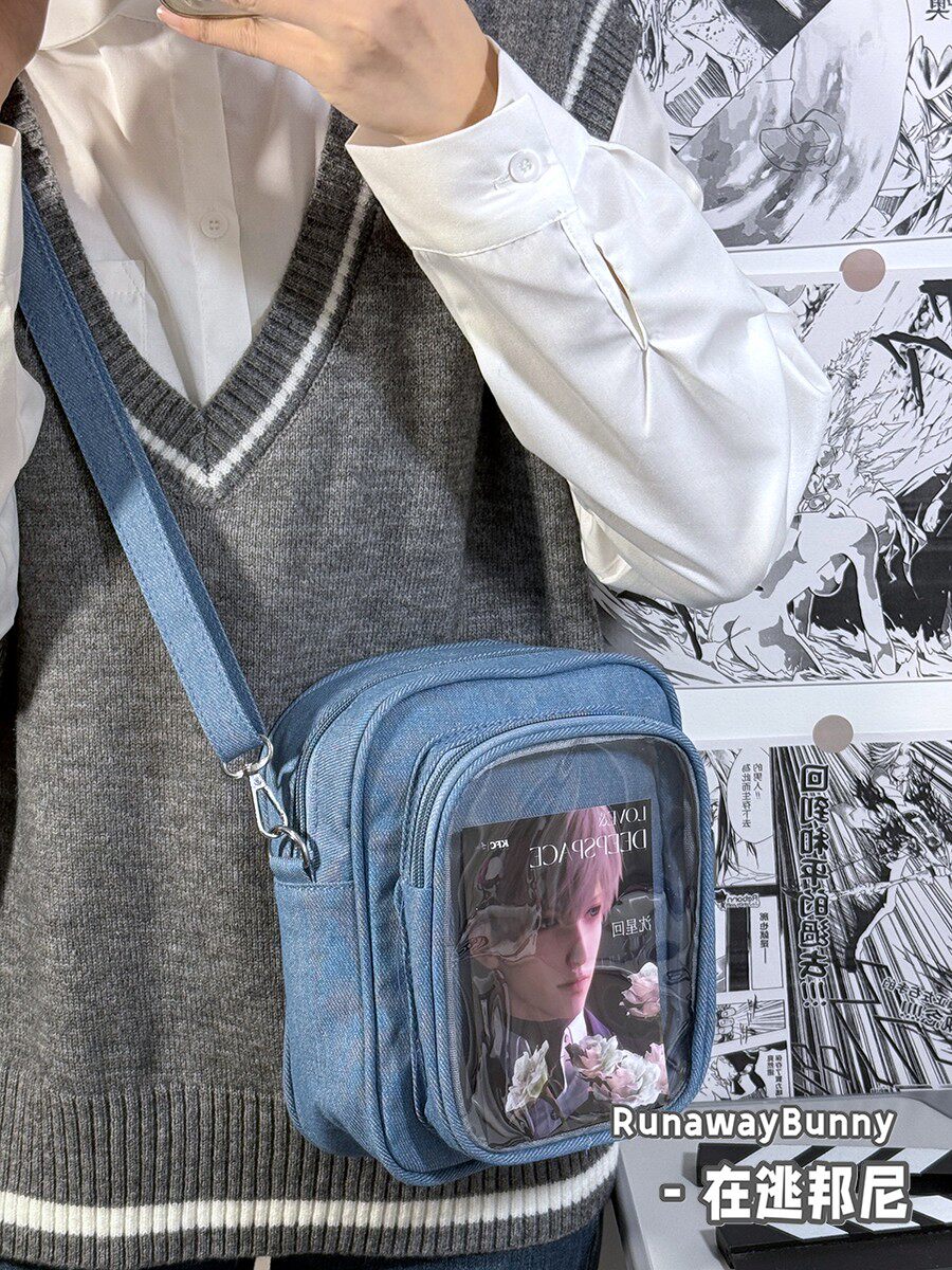 Borsa a tracolla in denim giap - Baby Food Japan recensione e prezzo
