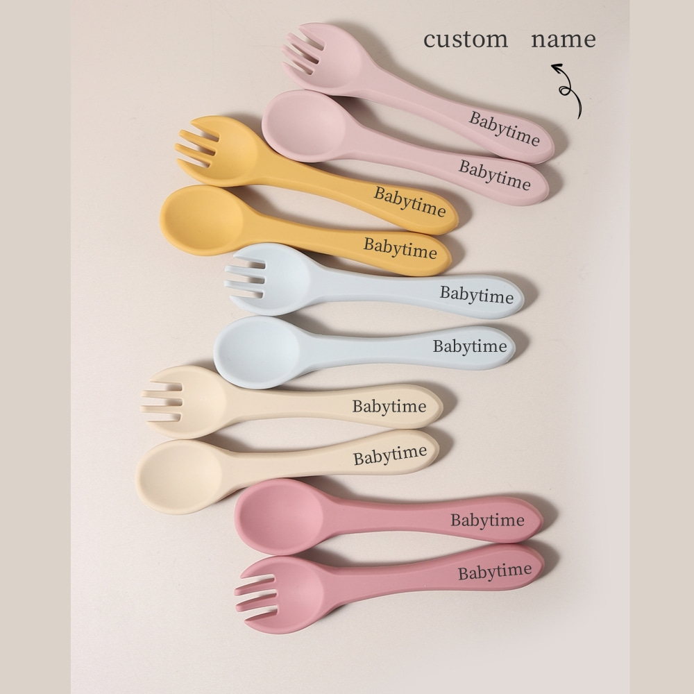 Cucchiaio e Forchetta in Silic - Baby Food Guide recensione e prezzo