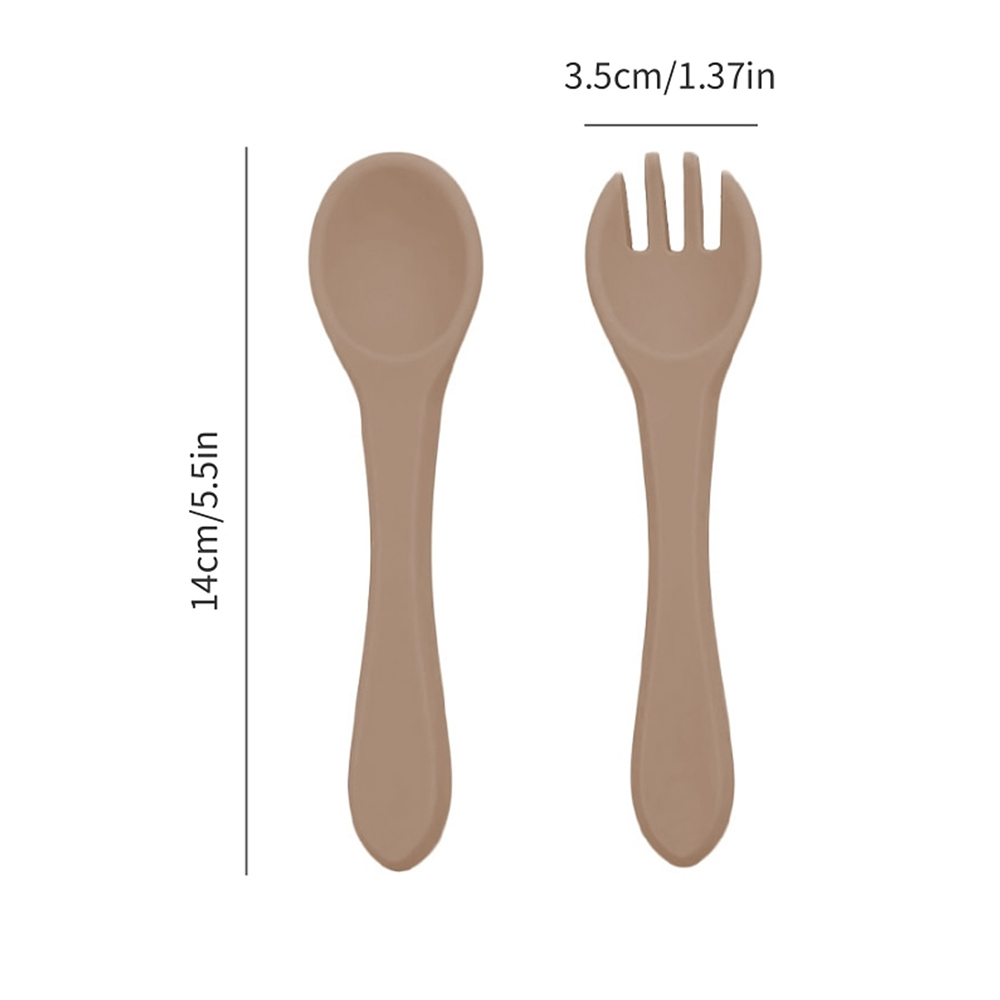 Cucchiaio e Forchetta in Silic - Baby Food Guide recensione e prezzo