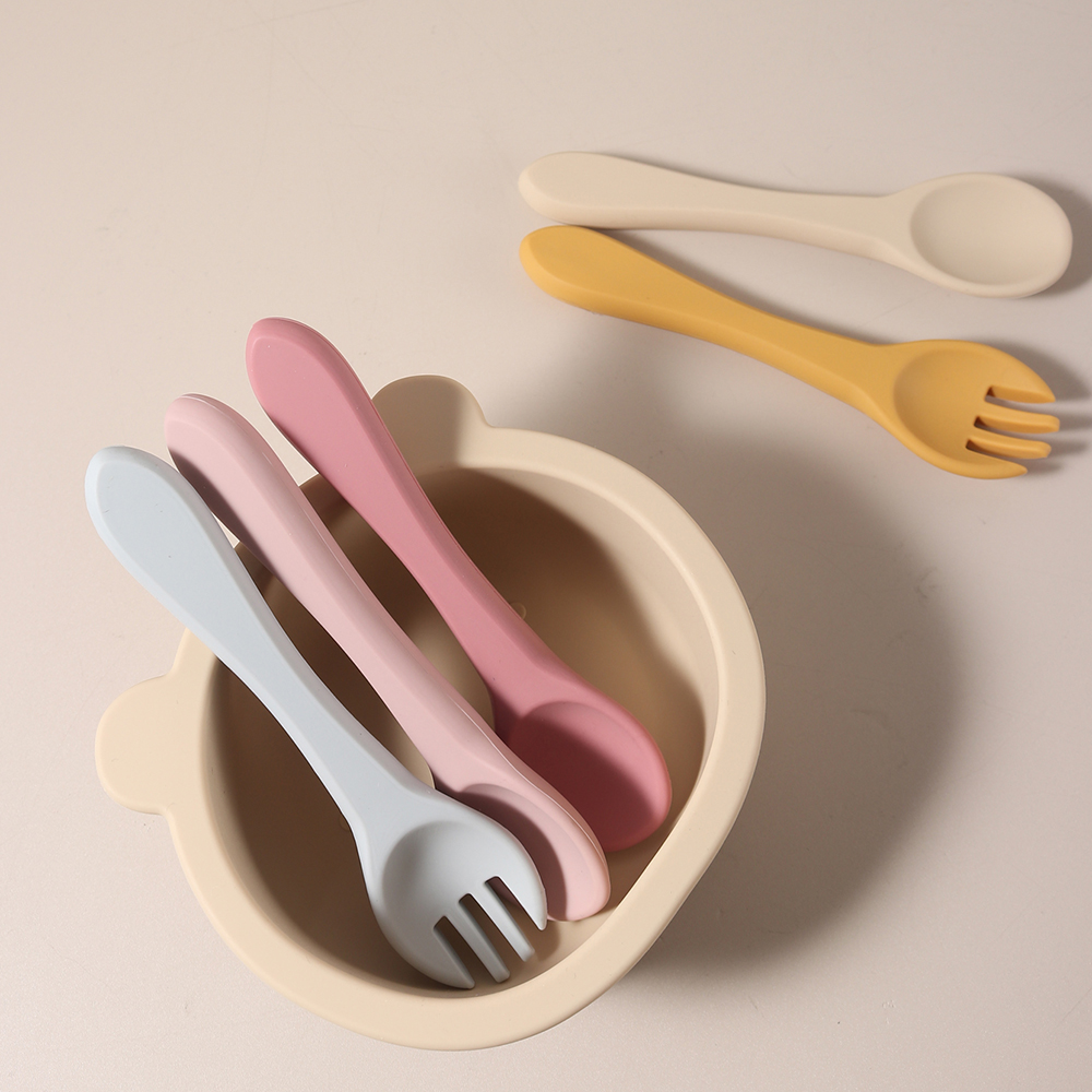 Cucchiaio e Forchetta in Silic - Baby Food Guide recensione e prezzo