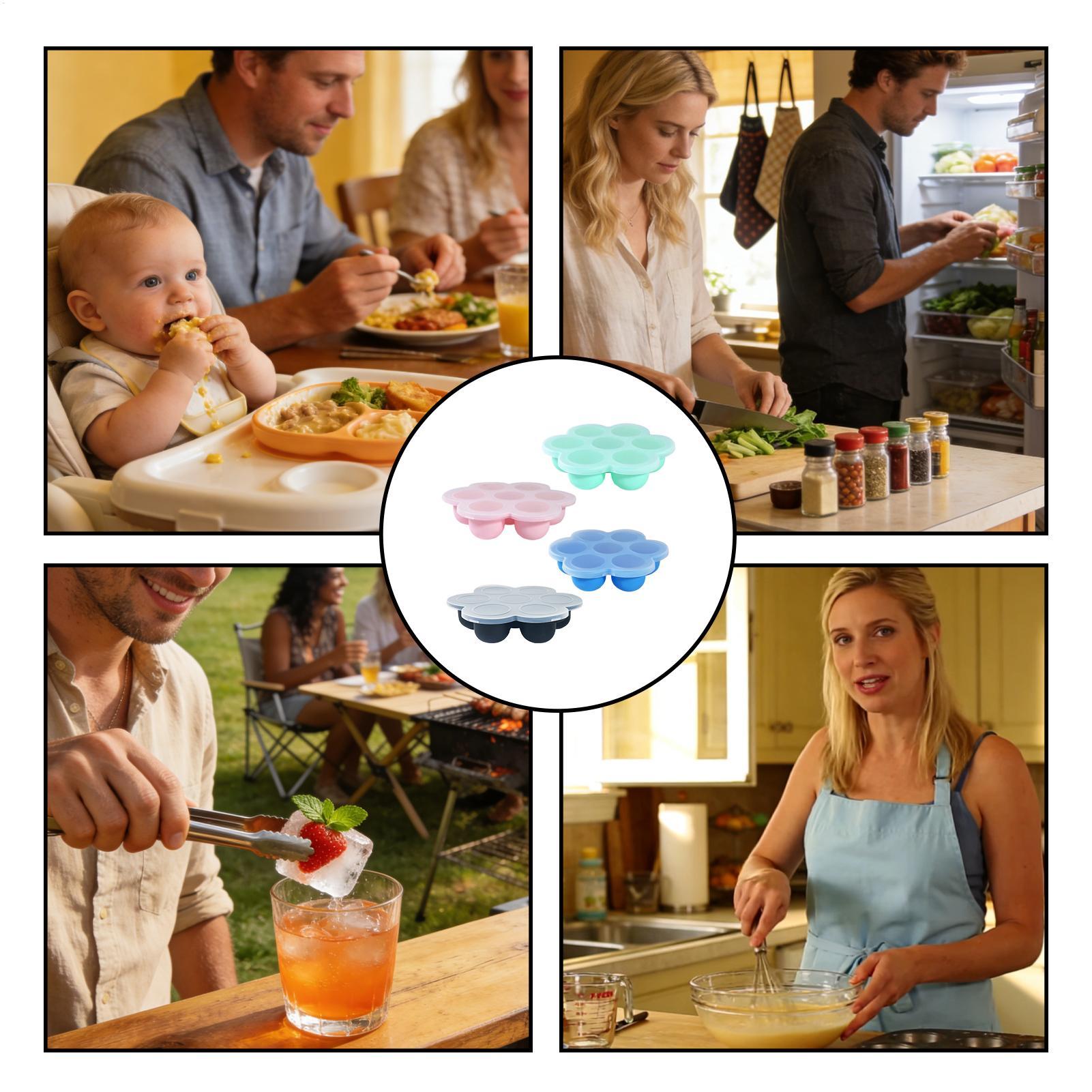 Stampi in Silicone Riutilizzab - Baby Food Jelly recensione e prezzo