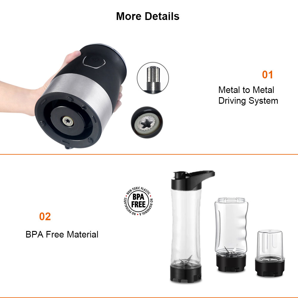 BPA FREE 500W portatile frulla - Dry Food Baby recensione e prezzo