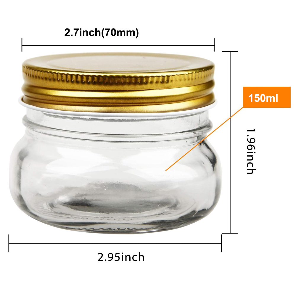 Barattoli di vetro da 150ml, b - Baby Food Jelly recensione e prezzo