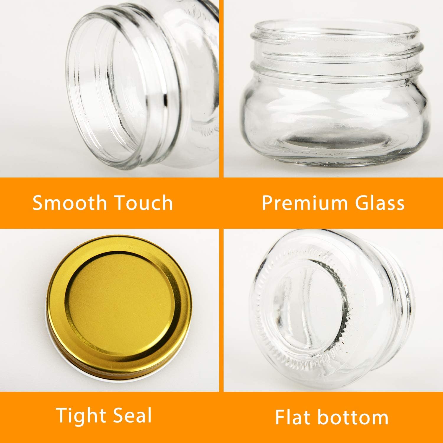 Barattoli di vetro da 150ml, b - Baby Food Jelly recensione e prezzo