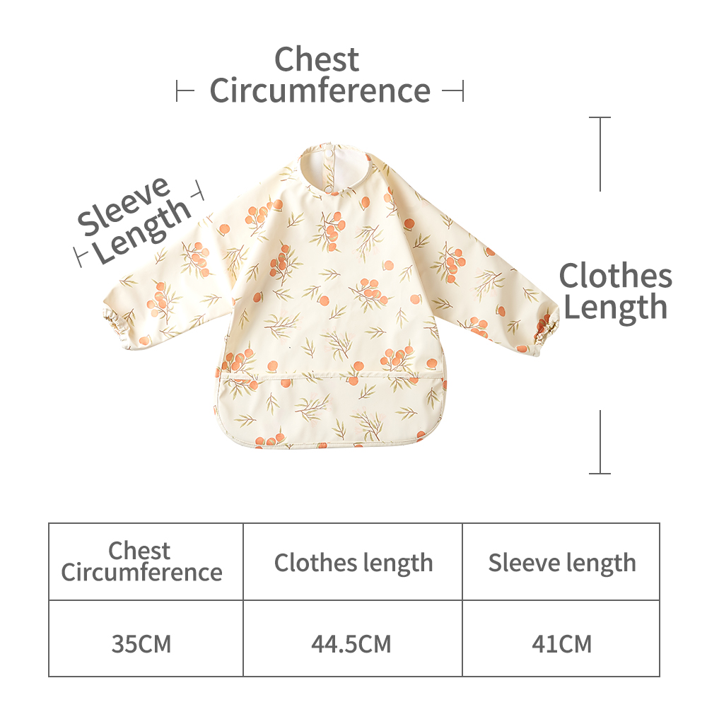 Bavaglini a maniche lunghe per - Bib Long Sleeve recensione e prezzo